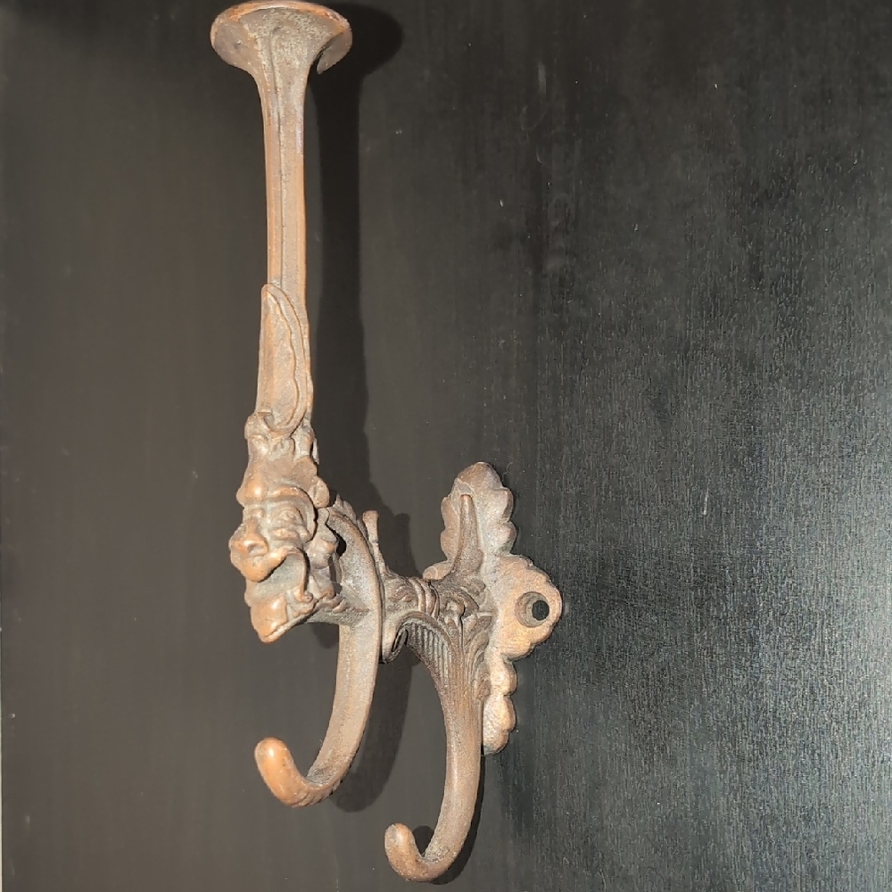 Vintage Bronze Wall Hook